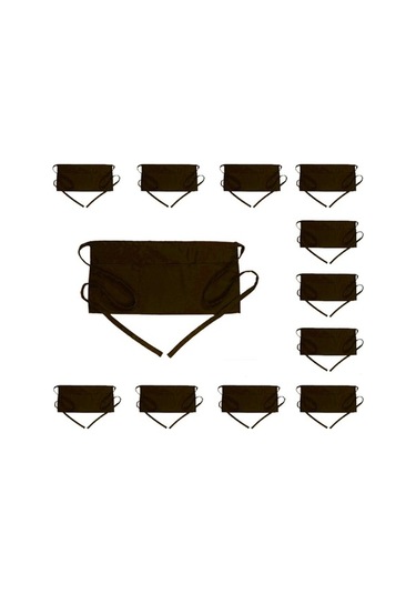 Fastbuy 3 Cepli Bel Önlüğü - Siyah, Kahverengi Kısa Apr, 12 Paket Diğer Diğer