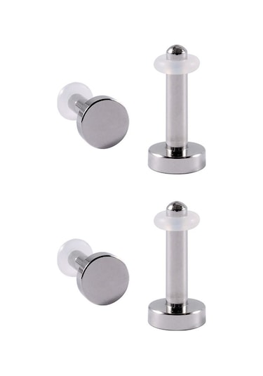 4 Adet Kulak Tıkacı Kulak Ölçer Genişletici 2.4mm