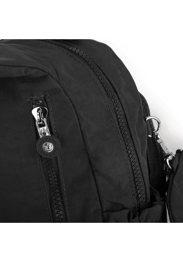 Nas Bag Unisex Bel Ve Body Bag Siyah Siyah