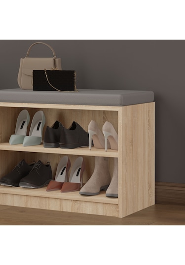 Asra Trend Puf02 Puflu Ayakkabılık Sonoma