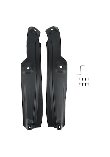 Dinosaurs 2 Adet Arka Tekerlek İç Çamurluk - Siyah