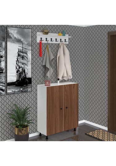 Kenzlife Portmanto Ayakkabılık Ve Askılık Sandal6 Cvzbyz 98 120 32 Otuzaltı Çift Ayakkabı Kapasitesi