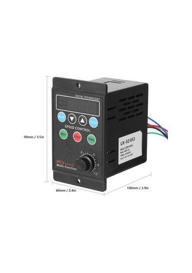 400w Ac220v Multifunctional Motor Speed Controller Motorspeed Regulator Controller Display Rate Target Value Settable