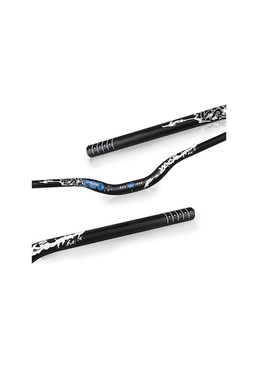 Yunboo Alüminyum U-şekilli Bisiklet Sapı, Dağ Bisikleti İçin Hız İndirimi, 780mm, Mavi, Bisiklet Aksesuarı