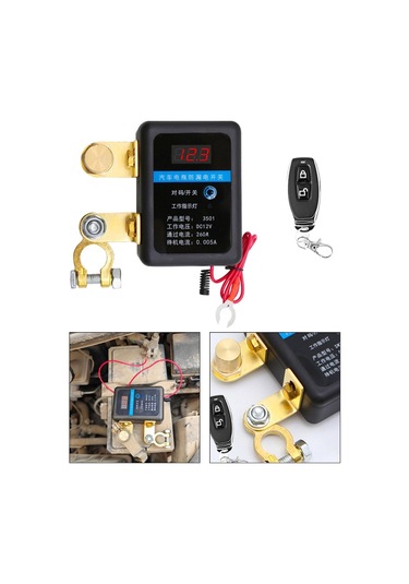 Suntek Araba Için Kill Switch Manuel Atv Otomatik Verimli Güç