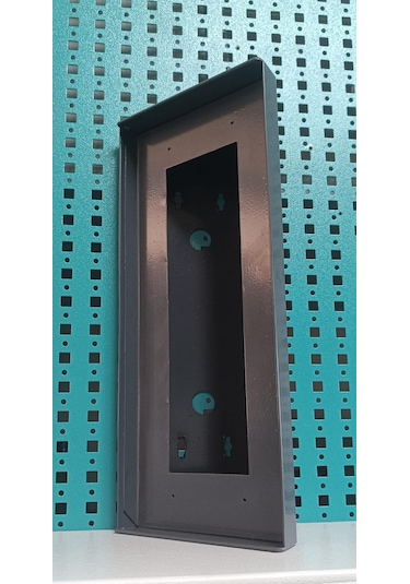 Açılı Diafon 15x35x10,5 Ap4 Zil Paneli, Metal Yön Çevirme Ve Koru