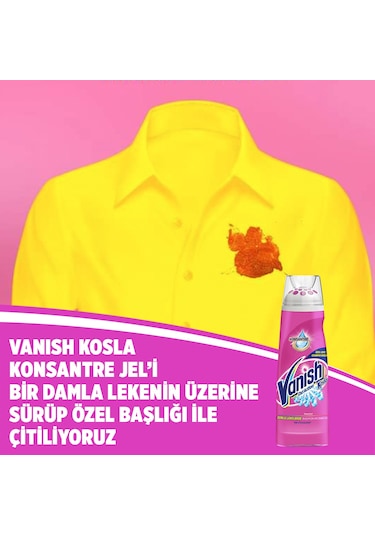 Vanish Kosla Oxi Action Ön İşlem için Leke Çıkarıcı Jel 2 x 200 ML