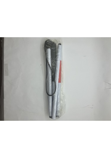 Görme Engelliler İçin 4 Katlamalı Beyaz Baston 125 Cm