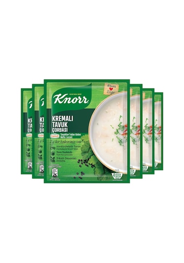 Knorr Kremalı Tavuk Çorbası 6 x 69 G