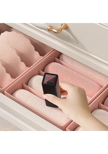 Cbtx 3 Adet Çekmece Tarzı Ev Organizatör Morandi İç Giyim Çorap Kapaksız Saklama Kutuları Bej