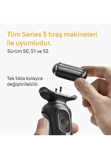 Braun Series 5 54b Tıraş Makinesi Yedek Başlığı