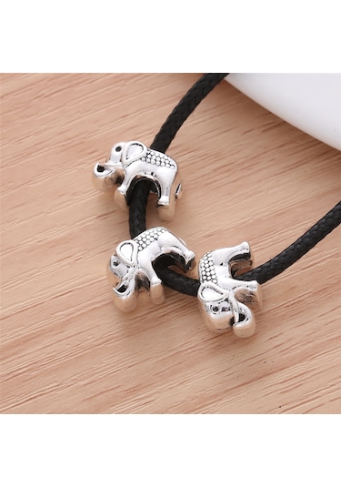 Worldshop Bileklik Gümüş Fil Charm