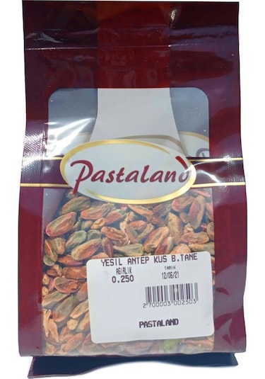 Pastaland Antep Fıstığı Tane 250 G