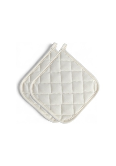 Yanmaz, Isıya Dayanıklı Fırın Tutacağı 2 Tutacak Bej