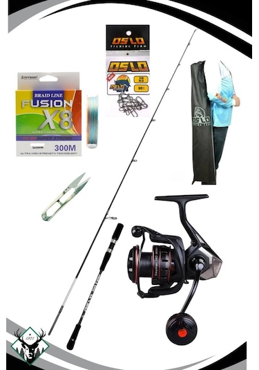 Oslo Salt Father 203cm 30-130gr Okuma Ceymar Hd Chd-c4000xa2 Jig Olta Seti Standart