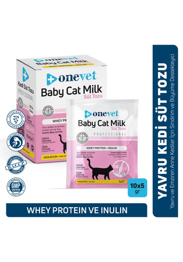 Onevet Yavru Kedi Süt Tozu Büyüme Destekleyici Şase 10x5 Gr