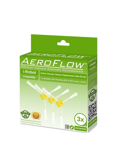 Srfn Ticaret Aeroflow I-robot Roomba 600/800/900 Serisi Yan Fırça 3'lü Paket