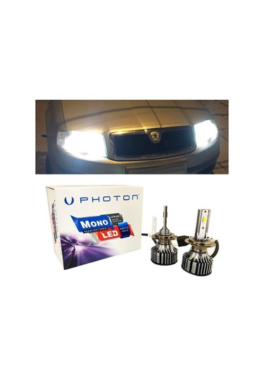 Skoda Superb Led Xenon Uzun Far Ampulü H3 Mono Yeni Seri Beyaz 2002-2006