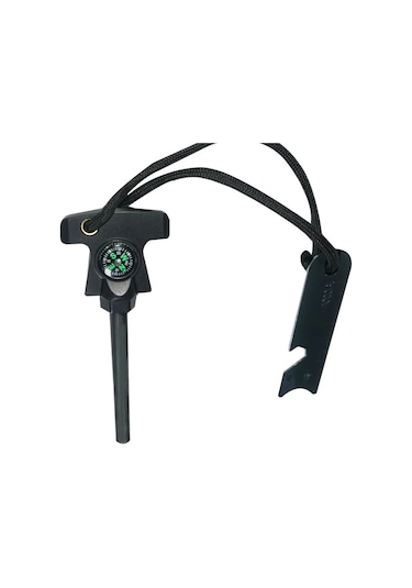 Orcamp Çok Amaçlı Magnezyum Çubuğu Out-4510 Siyah