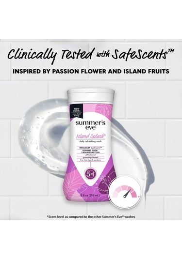 Summer's Eve Genital Bölge Temizleme Jeli Island Splash 444ml