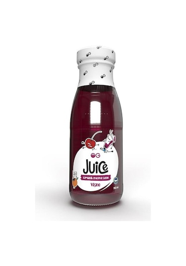 OG natural Organik Vişne Suyu 250 Ml Kırmızı Meyve