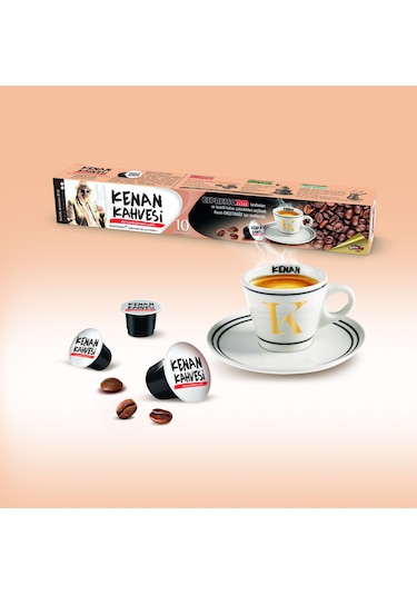 Espressomm Kenan Kahvesi Kapsül Kahve Nespresso® Uyumlu 10 x 10'lu