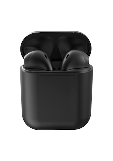 InPods12 Kablosuz Bluetooth 5.0 Dokunmatik Kulaklık Siyah