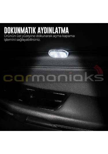 Dokunmatik Sensörlü Tekli Mini Led Lamba Şarj Edilebilir
