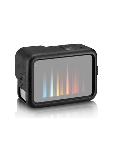 Youmex Gopro Hero 9/10 Kamera Korumalı Kılıf - Silikon Malzeme, Lens Kapağı Ve Kayıp Engelleme Eldiveni İle Vlog Ve Spor Aktiviteleri İçin Uyumlu