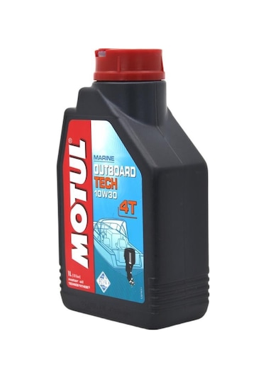 Motul Marine Outboard Tech 4t 10w-30 1 Lt Tekne Motor Yağı (2 Ade