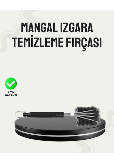 Paslanmaz Çelik Telli Mangal Temizlik Fırçası