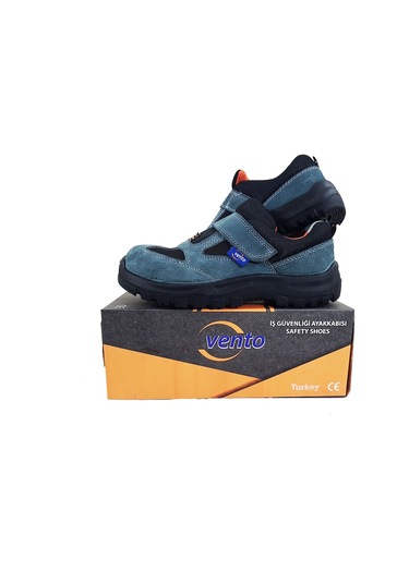 Vento S1 Çelik Burunlu Cırtlı Süet Yazlık İş Güvenliği Ayakkabısı