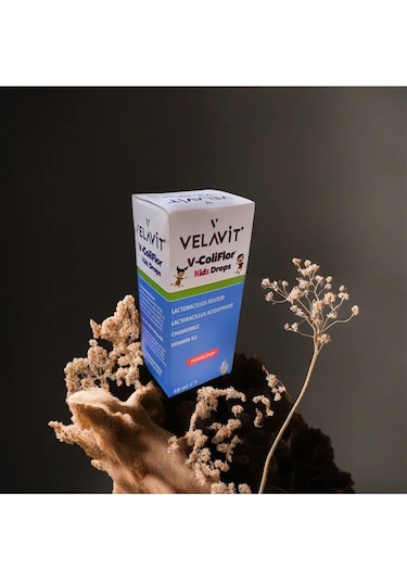 Velavit V-Coliflor Kids Drops Probiyotik Damla 10 ML