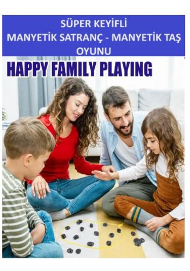 Süper Keyifli Manyetik Satranç-20 Taşlı Manyetik Güçlü Taş Oyunu