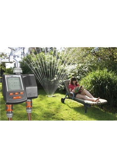 Gardena 1874 Su Bilgisayarı Çift Çıkışlı Otomatik