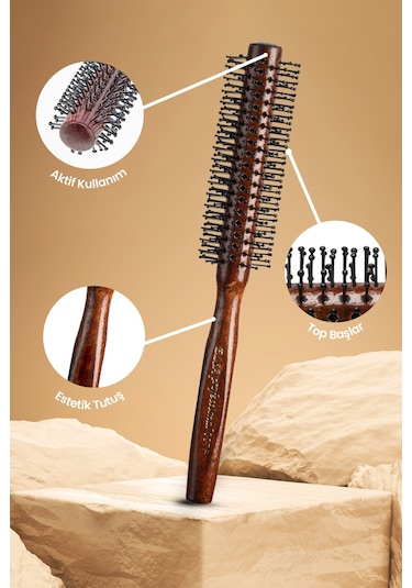 Professional 007 Ufak Erkek Saç Fırçası