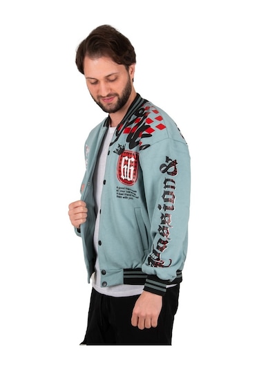 Deepsea Erkek Açık Yeşil Çıtçıtlı Kolej Mont 2304764 Açık Yeşil