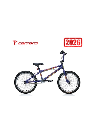 Carraro Rave Bmx Bisiklet Mat Mor Hologram Mor