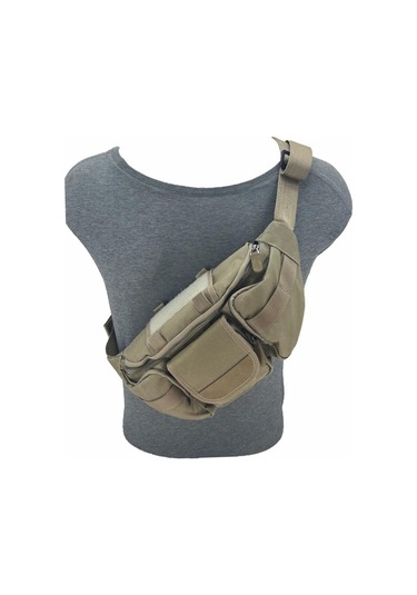 Cordura 1000d Makinist Elektrikçi Alet Ve Takım Bel Çantası Bej