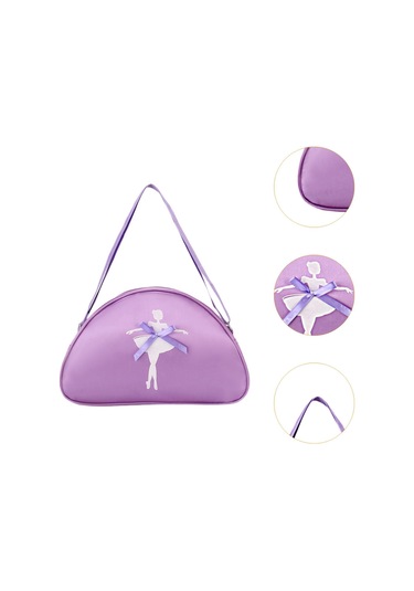 Suntek Bale Dans Çantası Spor Latin Jimnastiği Için Mor