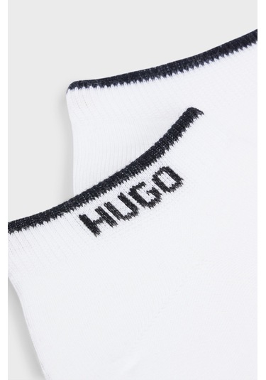 Hugo Erkek Çorap 50468111 100 Beyaz-siyah Beyaz-siyah