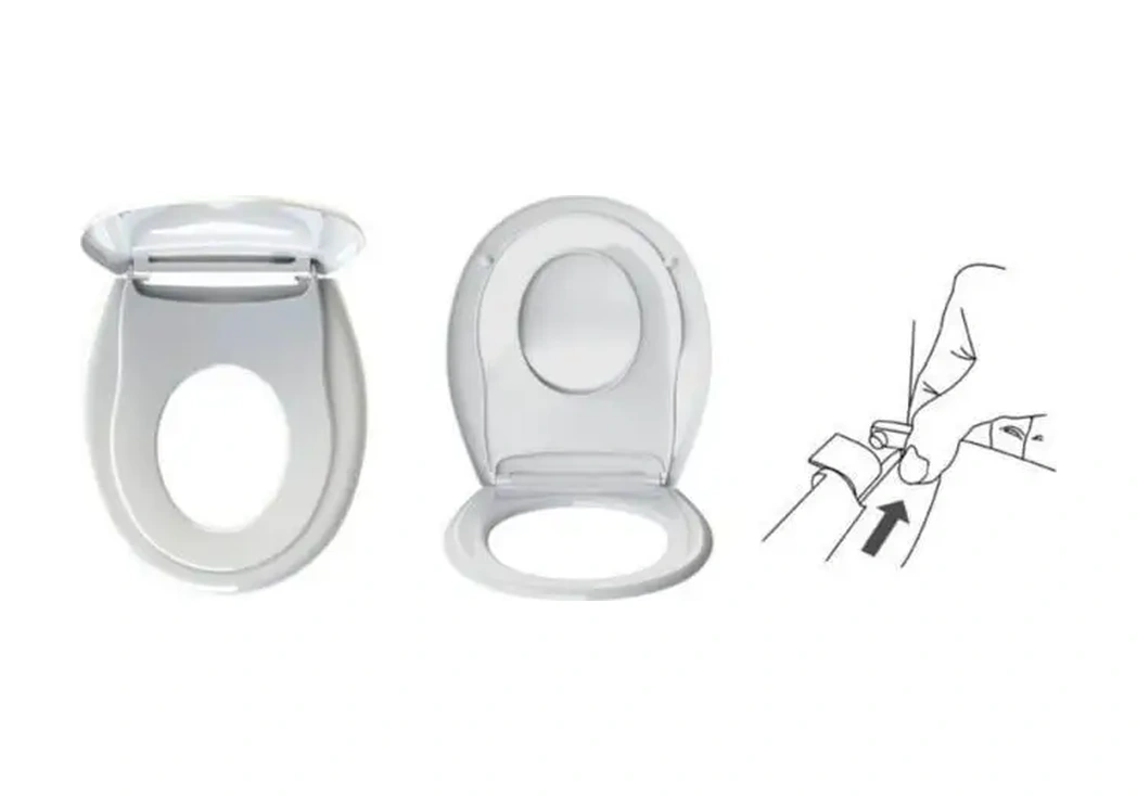 Uklad Çocuk Kovası Kapağı Eklenti Oturak "aile" 2'si 1 Arada 149162217 Beyaz