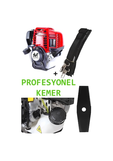 Ablacks R-077 4 Zamanlı Profesyonel Yan Tırpan + 9 Lu Bahçivan Seti 7