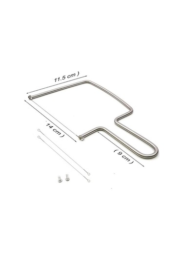 Zhlhome Peynir Çikolata Kek Sebze Kesici Dilimleyici Gümüş