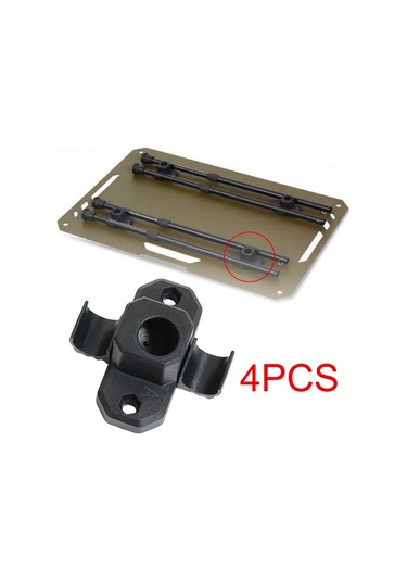 Dolıty 4 Adet Açık Hava Masa Ayağı Delik-çapı-18mm Delik Çapı 18mm Çok Renkli