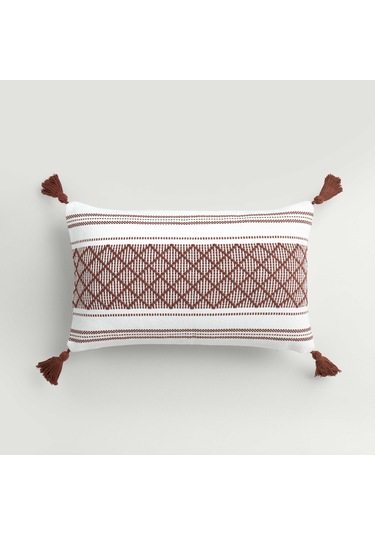 Linens Keinza 30x50 Cm Kırlent Kılıfı Kiremit Kiremit