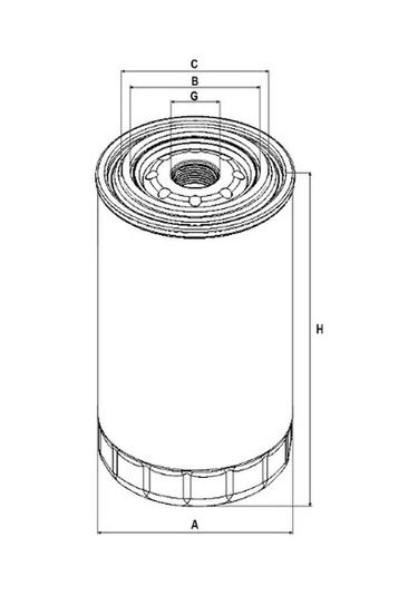 CS1463 ŞAMPİYON MARKA YAĞ FİLTRESİ LF3342 , ZP580
