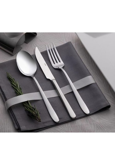 Nehir Sultan 12 Adet Sade Yemek Kaşık