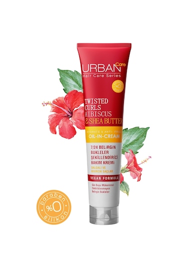 Urban Care Hibiscus & Shea Butter Bukle Belirginleştirici Bakım Kremi 175 ML