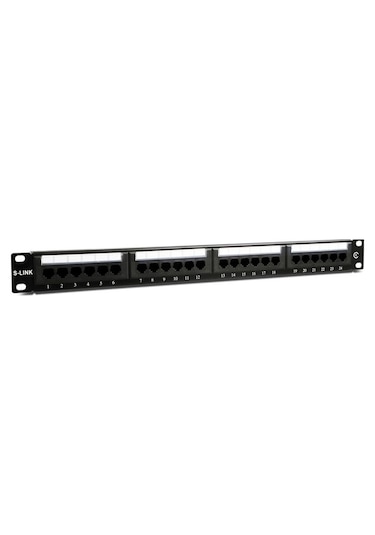S-Link Sl-F624 24Lü Utp Cat6 Patch Panel